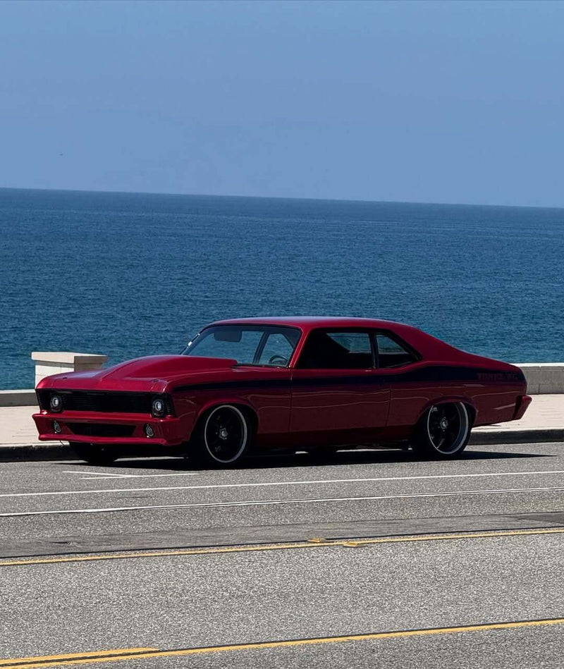 Tamco Paint Courage Red in 1970 Chevrolet Nova