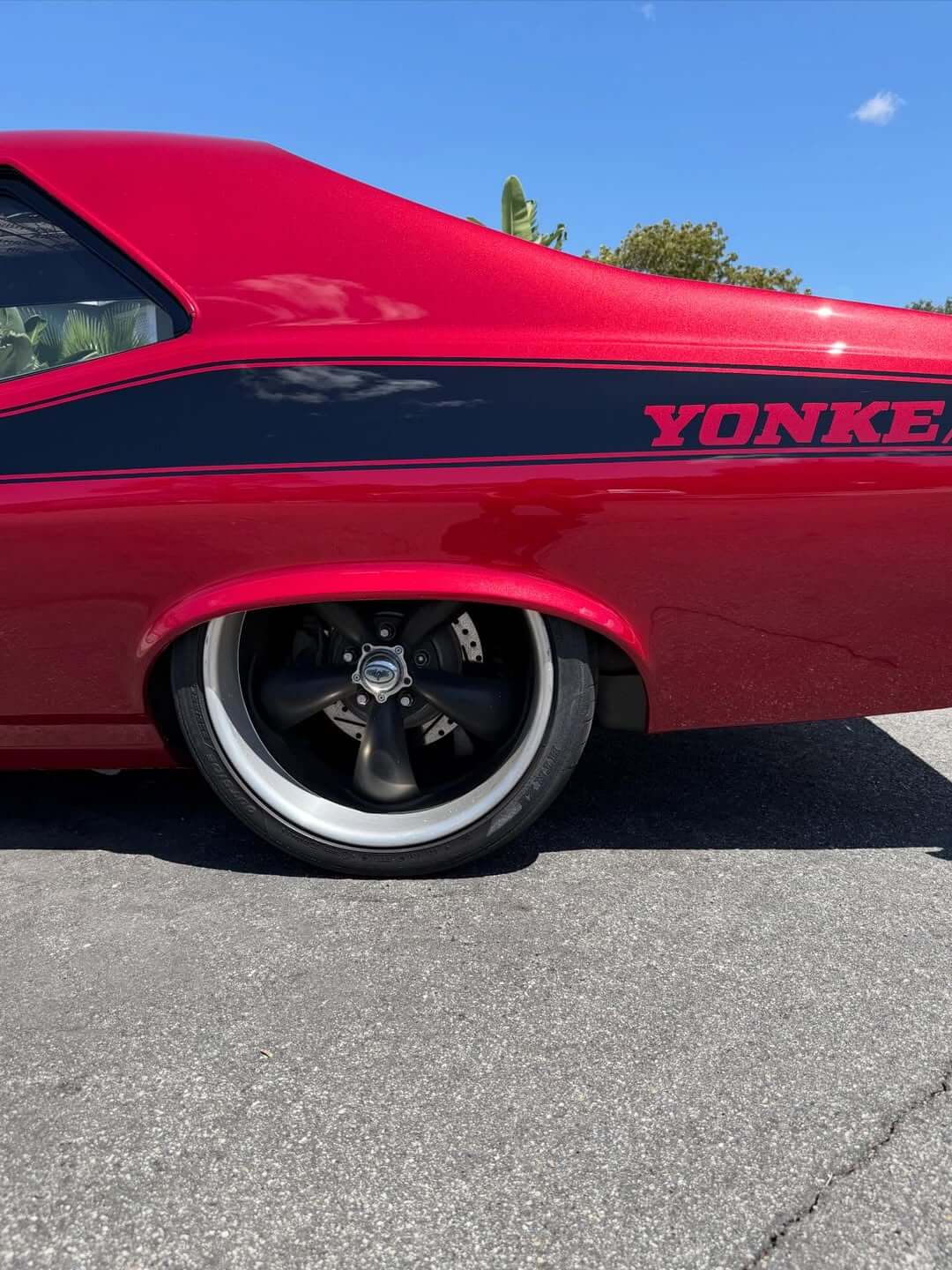 Tamco Paint Courage Red in 1970 Chevrolet Nova
