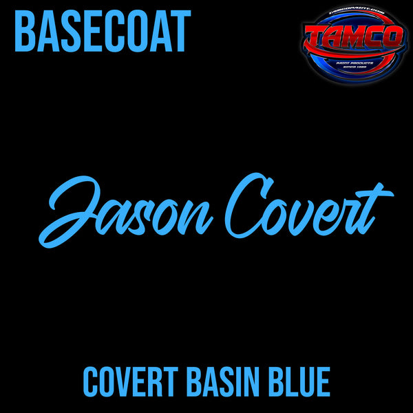 Jason Covert | Covert Basin Blue | Customer Color Basecoat