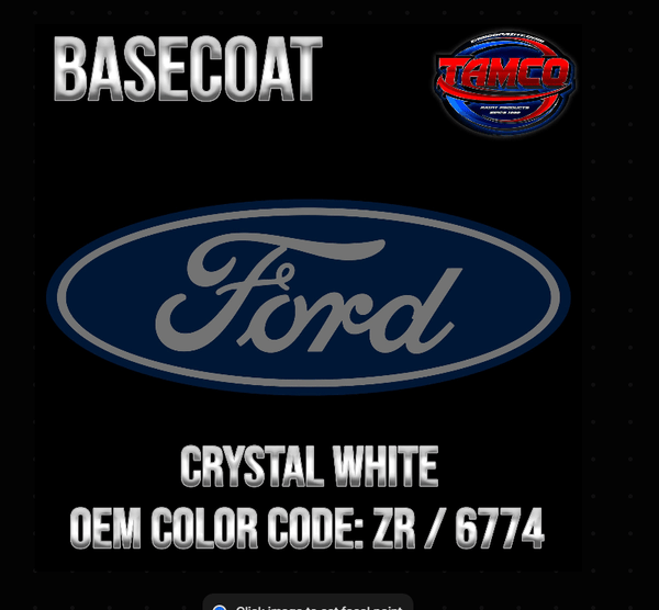 Crystal White OEM Basecoat