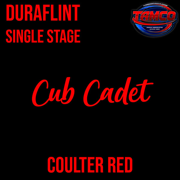Coulter Red | Customer Color DuraFlint Series Single Stage