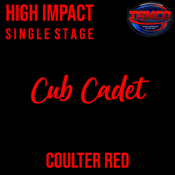 Coulter Red | OEM High Impact Single Stage