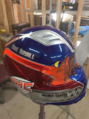Tamco Paint Custom Colors on Helmet