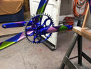 Tamco Paint Custom Colors on Custom Stretched Lowrider Bicycle