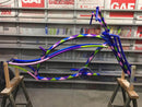 Tamco Paint Custom Colors on Custom Stretched Lowrider Bicycle
