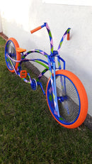 Tamco Paint Custom Colors on Custom Stretched Lowrider Bicycle