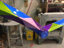 Tamco Paint Custom Colors on Custom Stretched Lowrider Bicycle