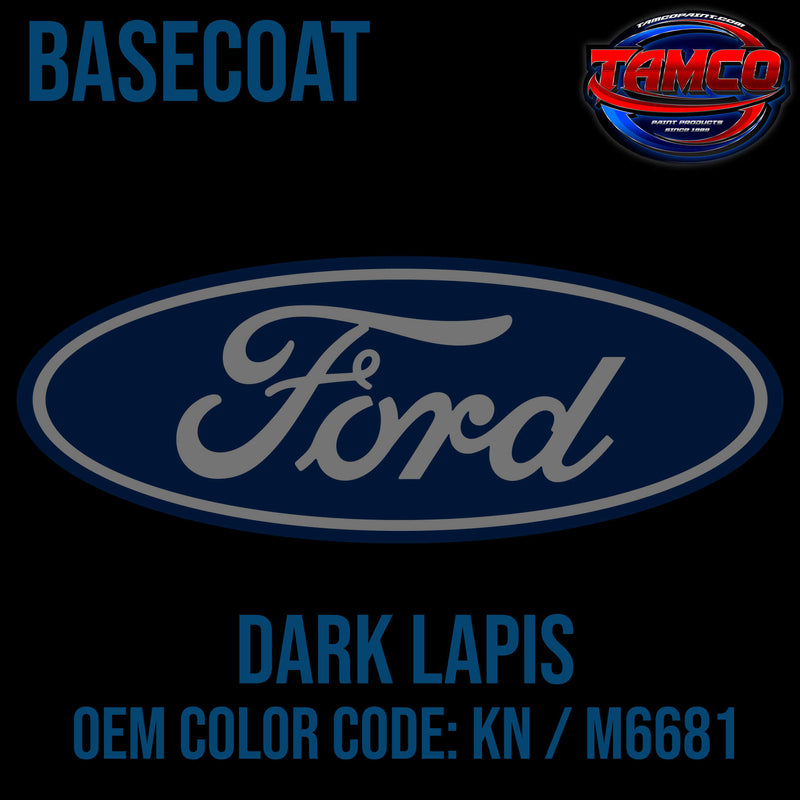 Ford Dark Lapis | KN / M6681 |  1993-1997 | OEM Basecoat