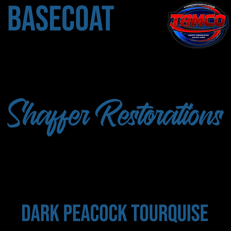 Shaffer Restorations | Dark Peacock Tourquise | Customer Color Basecoat