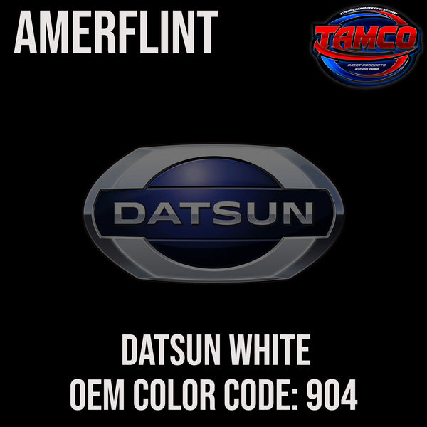 Datsun White | 904 | 1970-1975 | OEM Amerflint II Series Single Stage