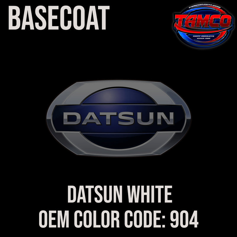Datsun White | 904 | 1970-1975 | OEM Basecoat