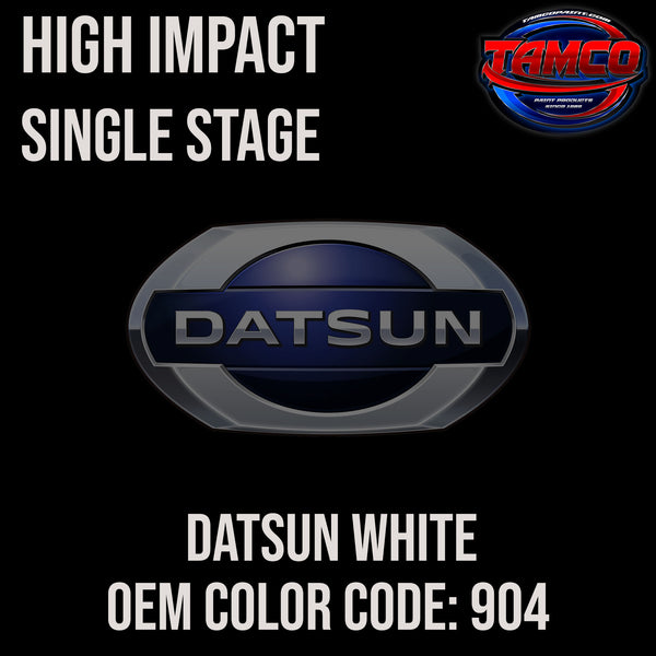 Datsun White | 904 | 1970-1975 | OEM High Impact Series Single Stage