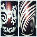 Dirtbag Brown Customized Tumbler