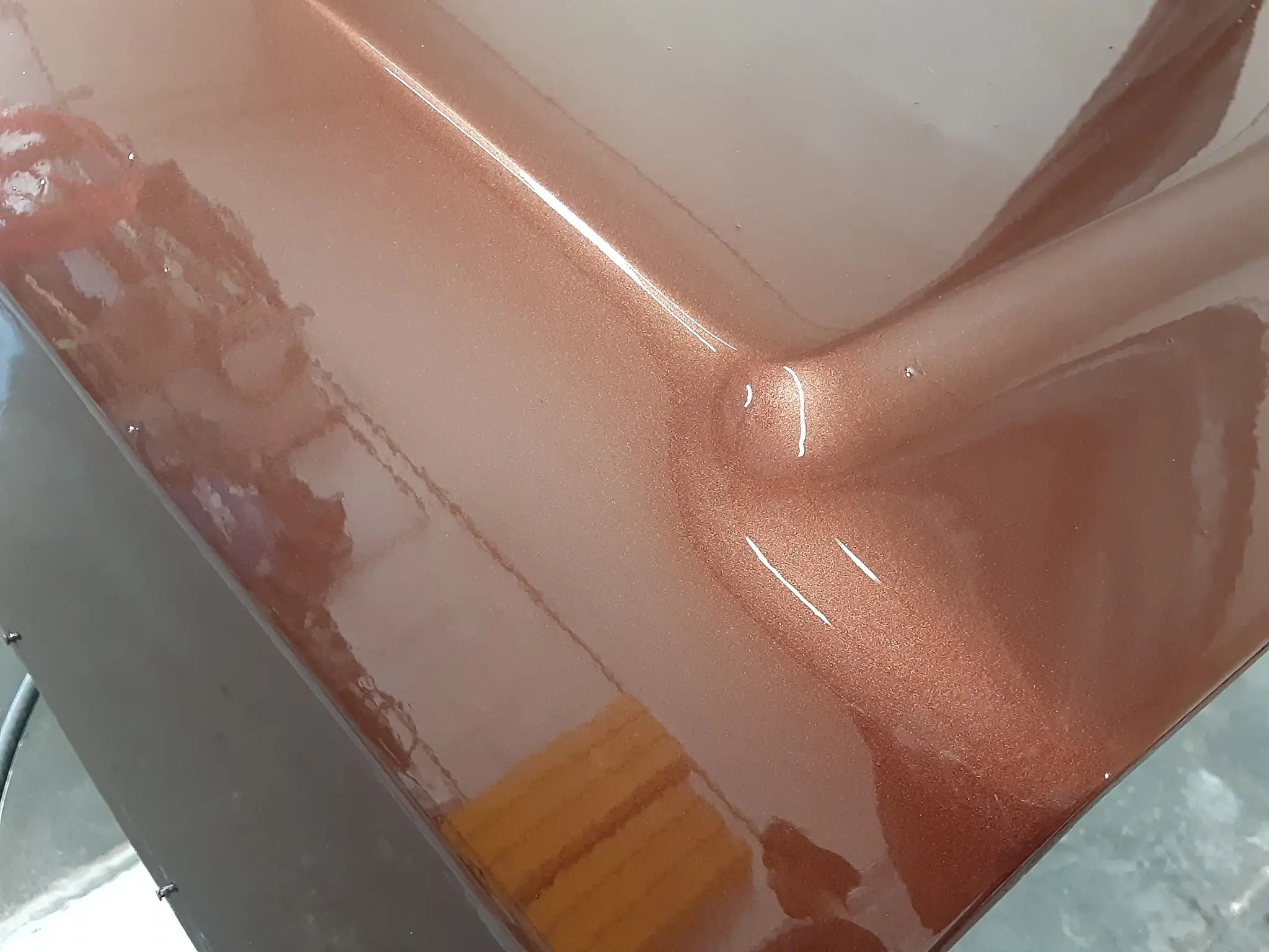 Tamco Paint Dirtbag Brown on 1981 Cadillac DeVille