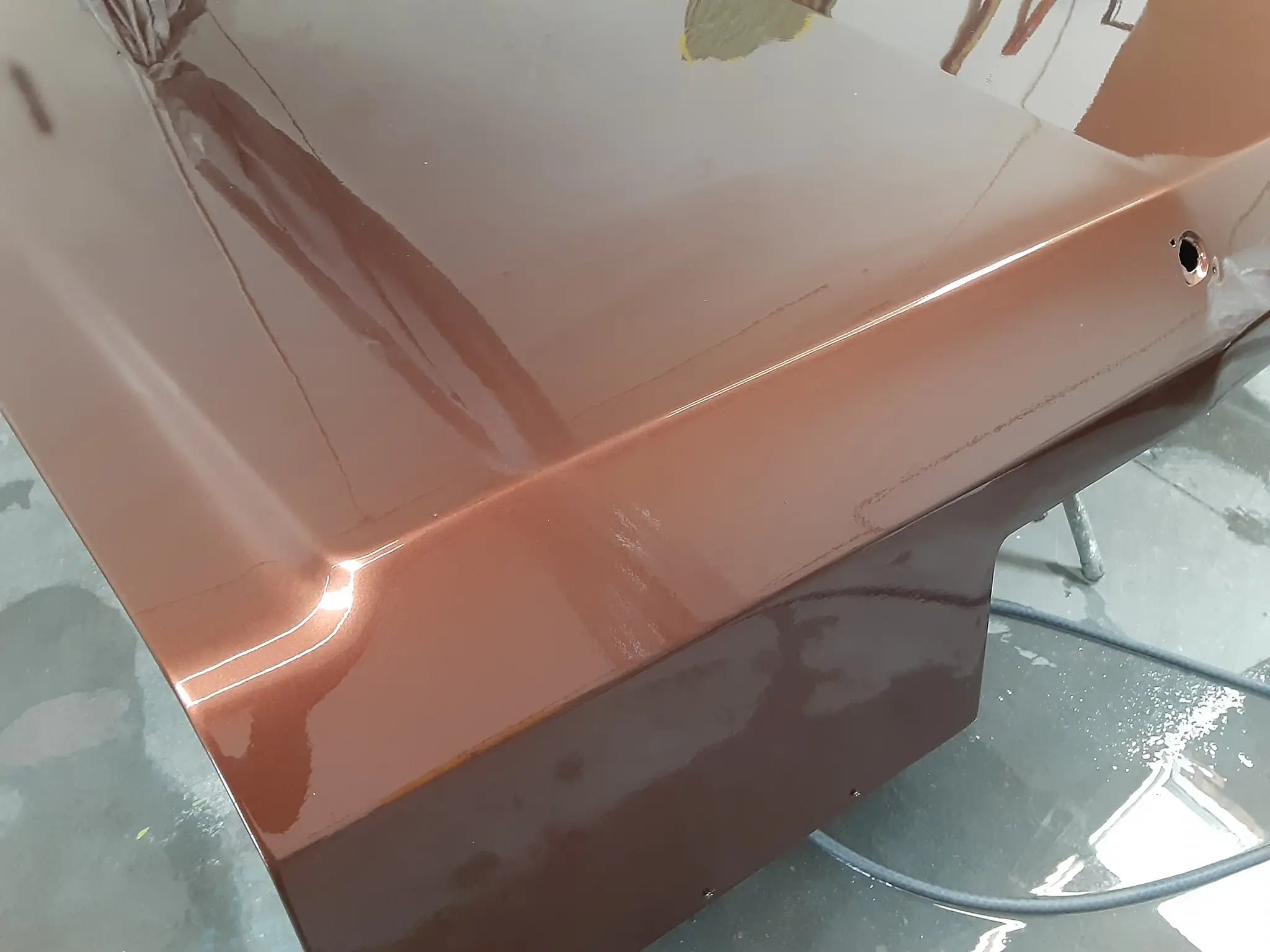 Tamco Paint Dirtbag Brown on 1981 Cadillac DeVille