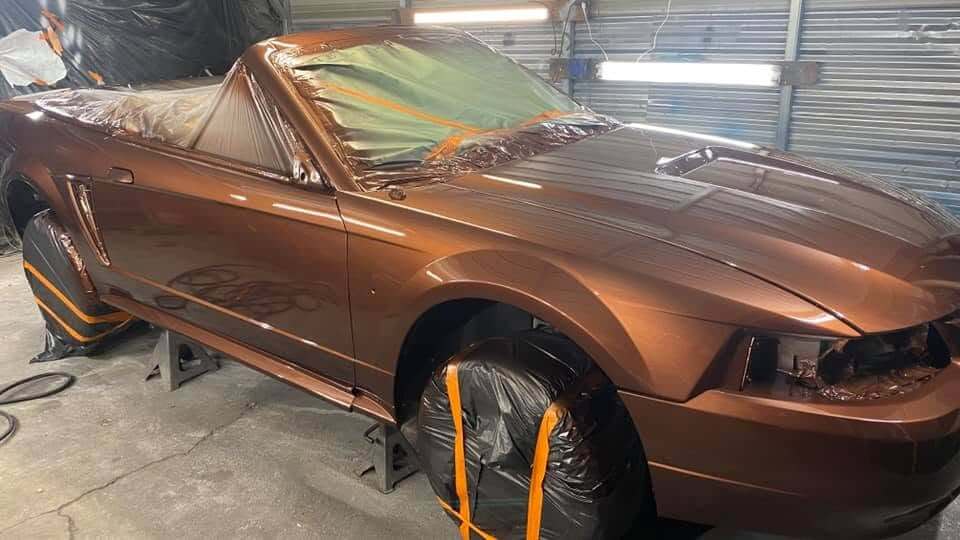 Tamco Paint Dirtbag Brown in 2004 Ford Mustang