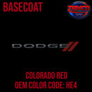 Colorado Red OEM Basecoat