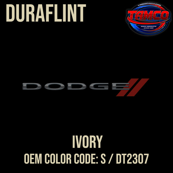 Dodge Ivory Code S / DT2307 OEM Duraflint