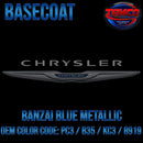 Bazanzai Blue OEM Basecoat
