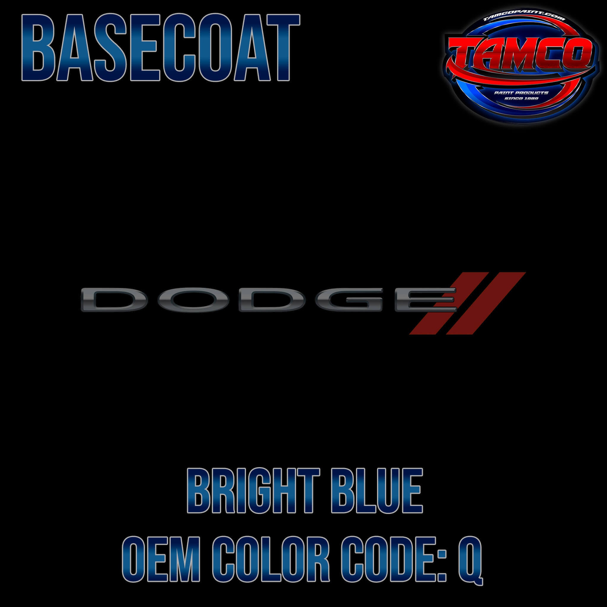 Bright Blue OEM Basecoat