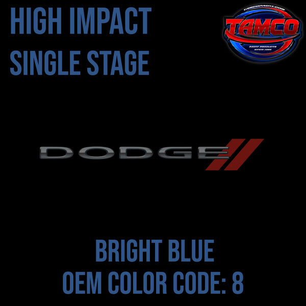 Dodge Bright Blue | 8 | 1967 | OEM High Impact Series Single Stage