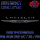 Chrysler Dark Spectrum Blue