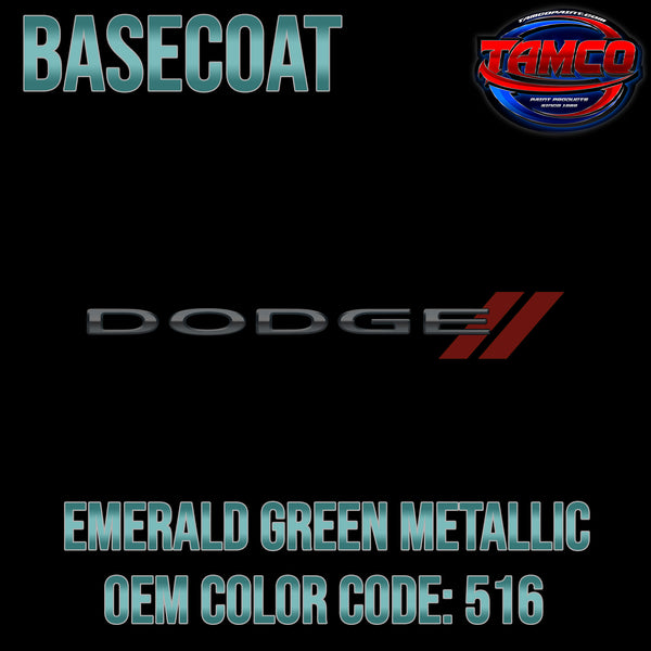 Dodge Emerald Green Metallic | 516 | 1955 | OEM Basecoat