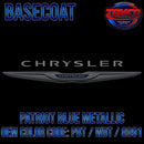 PATRIOT BLUE METALLIC OEM BASECOAT