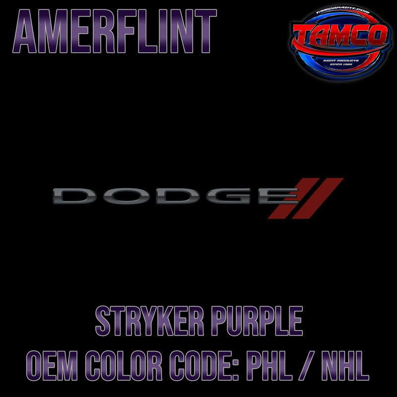 Dodge Stryker Purple Metallic | PHL / NHL | 2015-2016 | OEM Amerflint II Series Single Stage