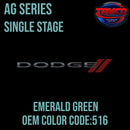 Tamco Paint Dodge Emerald Green  Code 516  OEM AG Series Single Stage