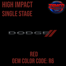 Tamco Paint Dodge Red Code R6 OEM High Impact Single Stage