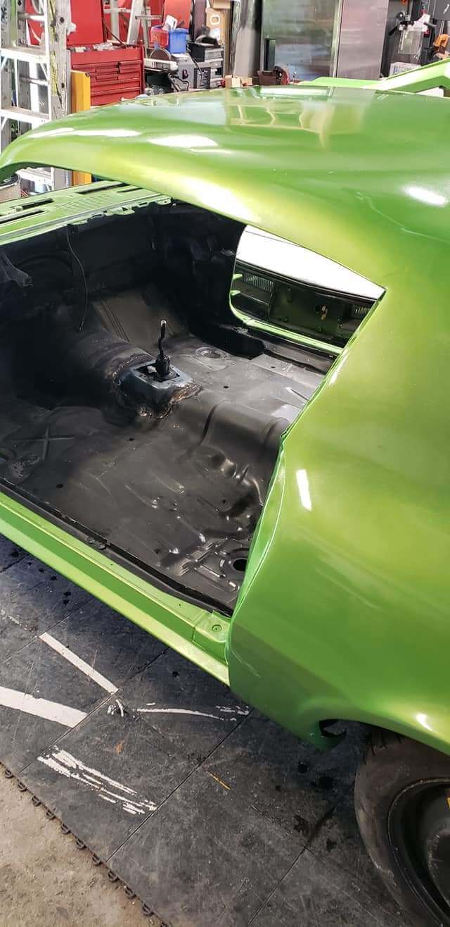 Dodge Snakeskin Green Pearl Car part
