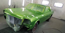 Tamco Paint Drag N Green Metallic on 1963 Impala