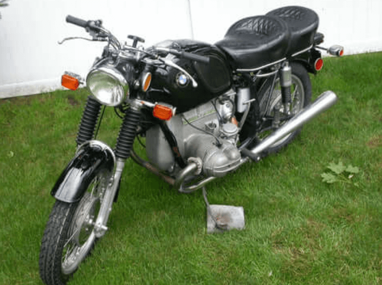 Tamco Paint Duraflint SS Factory Pack Jet Black in 1971 BMW R75/5