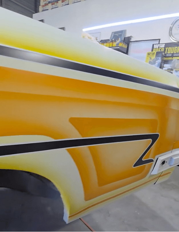 Tamco Paint Egyptian Gold on Oldsmobile Cutlass Supreme