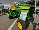 Tamco Paint Emerald City Candy Concentrate in John Deere Lawn Mower
