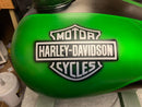 Tamco Paint Emerald City Candy Pearl Basecoat on Harley Davidson Road Glide