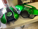 Tamco Paint Emerald City Candy Pearl Basecoat on Harley Davidson Road Glide