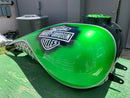 Tamco Paint Emerald City Candy Pearl Basecoat on Harley Davidson Road Glide
