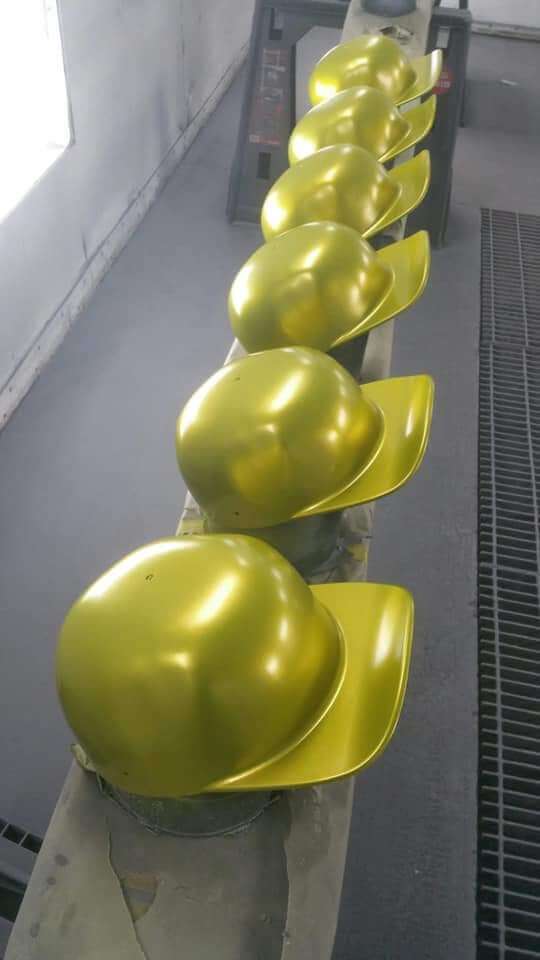 primetime lime construction helmet