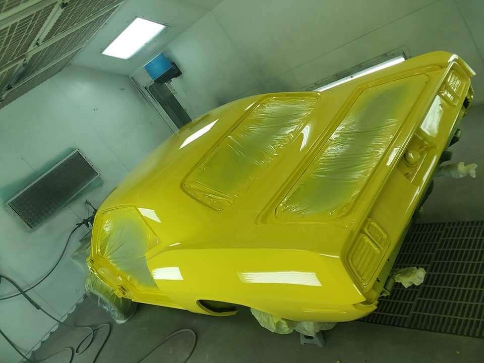 Tamco Paint 1969 Mustang Tamco Throwback Lemon Twist 