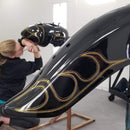 TAmco Paint customize motor parts Murdered Out Black