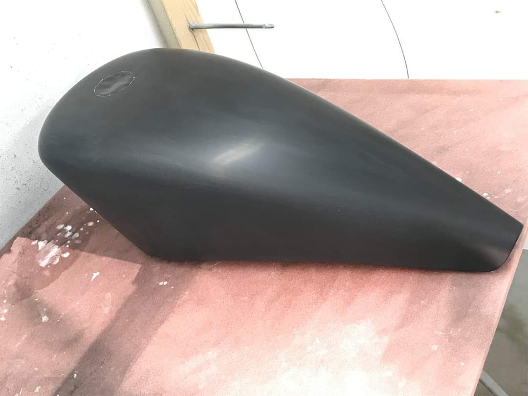 Tamco Paint motor tank Murdered Out Black
