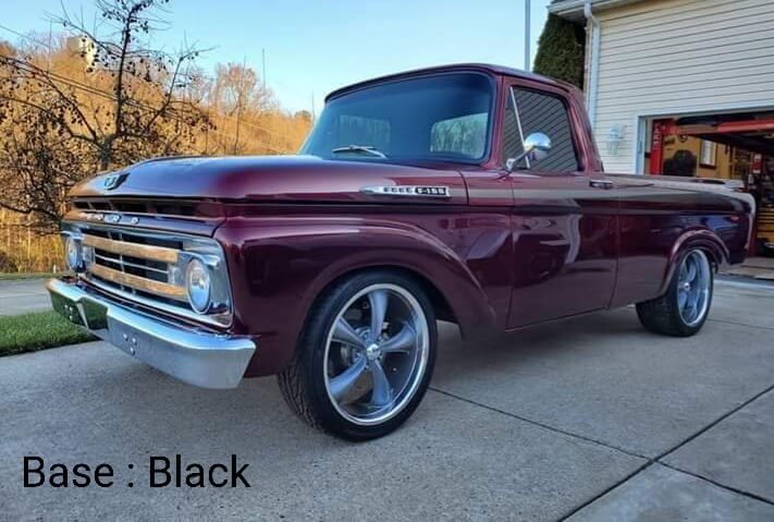 rock it red 1961 ford 