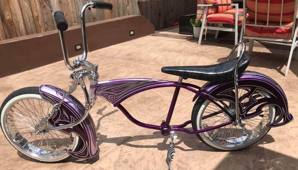 Slick Silver Metallic Bicycle