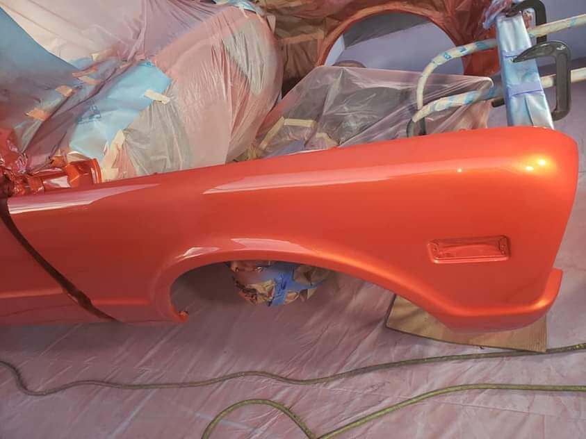 Inferno Orange OEM Basecoat GM Inferno