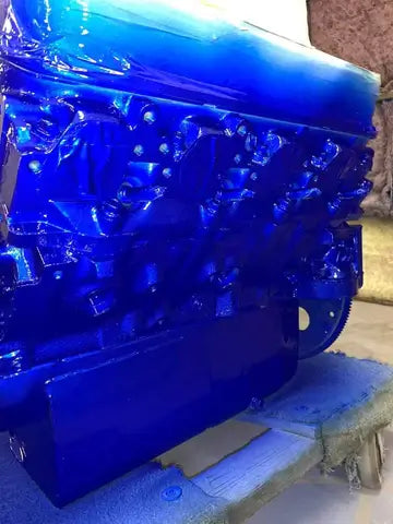 Blue Nitrous car part