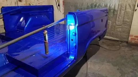 Blue Nitrous 1962 Ford