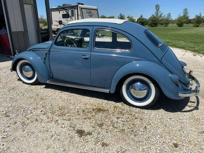 Capri Blue Volkswagen Beetle Coupe