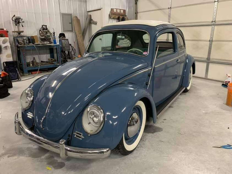 Capri Blue Volkswagen Beetle Coupe